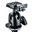 Manfrotto 290 DUAL Kit, Alu 3 sec. tripod w/ 90°column and ball head MK290DUA3-BH